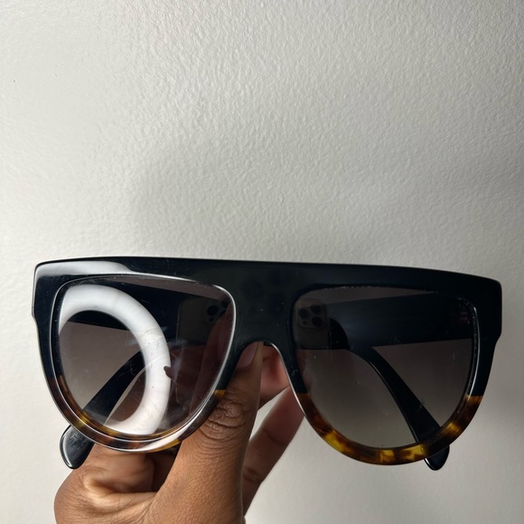 CELINE EYEWEAR Aviator acetate sunglasses - Picture 3 of 6